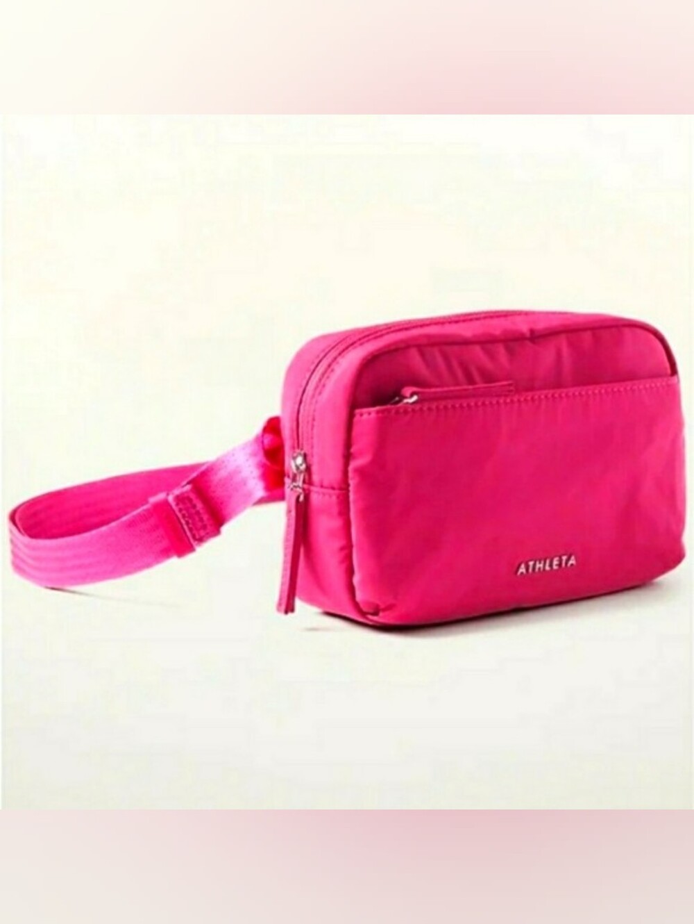 Athleta All About Belt Bag Pink NWT